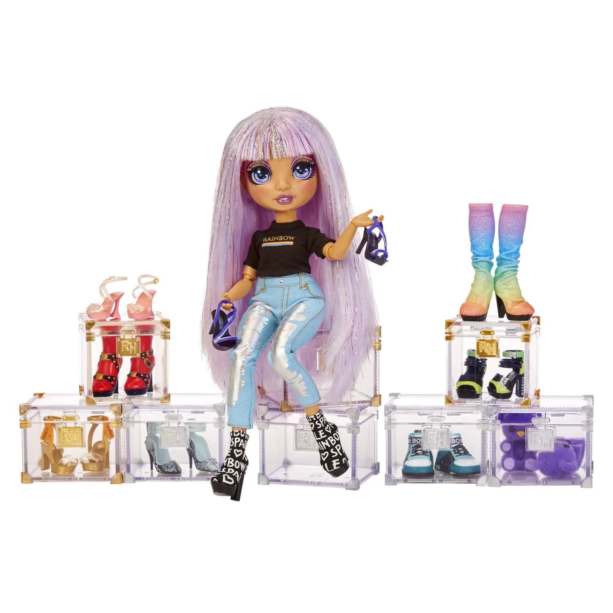 Rainbow High Fashion Skor Mini Accessories Studio Shoes